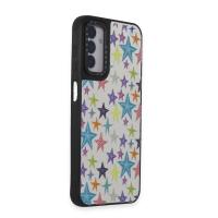 Newface Samsung Galaxy M14 5G Kılıf Mirror Desenli Kapak - Mirror - 18