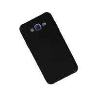 Newface Samsung Galaxy J7 Kılıf Nano içi Kadife Silikon - Siyah