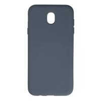 Newface Samsung Galaxy J7 Pro / J730 Kılıf Nano içi Kadife Silikon - Gri
