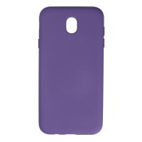Newface Samsung Galaxy J7 Pro / J730 Kılıf Nano içi Kadife Silikon - Mor