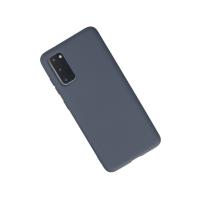 Newface Samsung Galaxy S20 Kılıf Nano içi Kadife Silikon - Gri