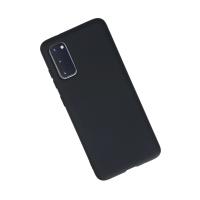 Newface Samsung Galaxy S20 Kılıf Nano içi Kadife Silikon - Lacivert