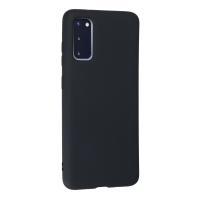 Newface Samsung Galaxy S20 Kılıf Nano içi Kadife Silikon - Lacivert