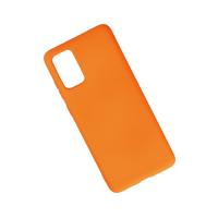 Newface Samsung Galaxy S20 Plus Kılıf Nano içi Kadife Silikon - Turuncu