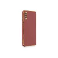 Newface Samsung Galaxy A70 Kılıf Volet Silikon - Kırmızı