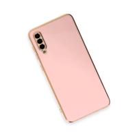 Newface Samsung Galaxy A50 Kılıf Volet Silikon - Pembe