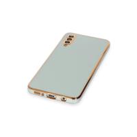 Newface Samsung Galaxy A50 Kılıf Volet Silikon - Açık Yeşil