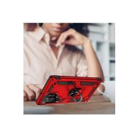 Newface Samsung Galaxy S21 Ultra Kılıf Sofya Yüzüklü Silikon Kapak - Yeşil