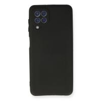 Newface Samsung Galaxy A22 Kılıf First Silikon - Siyah