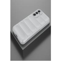 Newface Samsung Galaxy M34 5G Kılıf Optimum Silikon - Krem