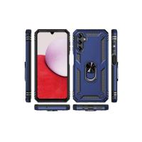 Newface Samsung Galaxy A04S Kılıf Sofya Yüzüklü Silikon Kapak - Lacivert