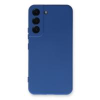 Newface Samsung Galaxy S23 Kılıf Nano içi Kadife Silikon - Mavi