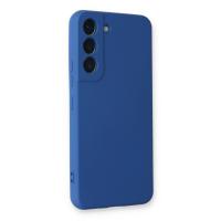 Newface Samsung Galaxy S23 Kılıf Nano içi Kadife Silikon - Mavi