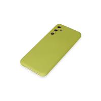 Newface Samsung Galaxy M14 5G Kılıf Nano içi Kadife Silikon - Sarı