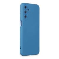 Newface Samsung Galaxy M14 5G Kılıf Nano içi Kadife Silikon - Mavi