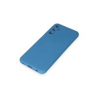 Newface Samsung Galaxy M14 5G Kılıf Nano içi Kadife Silikon - Mavi