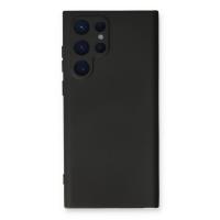 Newface Samsung Galaxy S23 Ultra Kılıf Nano içi Kadife Silikon - Siyah