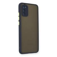 Newface Samsung Galaxy A03S Kılıf Montreal Silikon Kapak - Lacivert