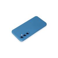 Newface Samsung Galaxy S23 FE Kılıf Nano içi Kadife Silikon - Mavi