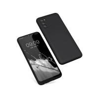 Newface Samsung Galaxy A03S Kılıf First Silikon - Siyah