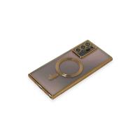 Newface Samsung Galaxy Note 20 Ultra Kılıf Kross Magneticsafe Kapak - Gold