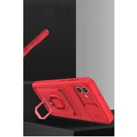 Newface Samsung Galaxy A05 Kılıf Zuma Kartvizitli Yüzüklü Silikon - Yeşil