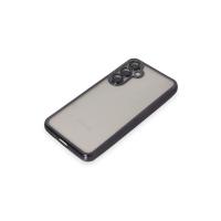 Newface Samsung Galaxy S23 FE Kılıf Razer Lensli Silikon - Mor