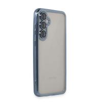 Newface Samsung Galaxy S23 FE Kılıf Razer Lensli Silikon - Açık Mavi