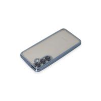 Newface Samsung Galaxy S23 FE Kılıf Razer Lensli Silikon - Açık Mavi