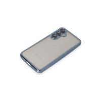 Newface Samsung Galaxy S23 FE Kılıf Razer Lensli Silikon - Açık Mavi