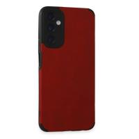 Newface Samsung Galaxy A05S Kılıf Loop Deri Silikon - Kırmızı