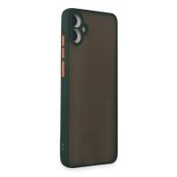 Newface Samsung Galaxy A05 Kılıf Montreal Silikon Kapak - Yeşil