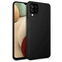 Newface Samsung Galaxy A12 Kılıf First Silikon - Siyah