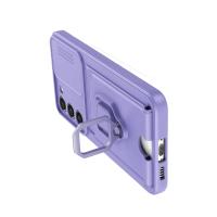 Newface Samsung Galaxy S23 Plus Kılıf Zuma Kartvizitli Yüzüklü Silikon - Lila