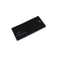 Newface Samsung Galaxy S24 Ultra Kılıf Kelvin Kartvizitli Silikon - Siyah