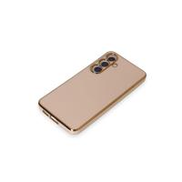 Newface Samsung Galaxy S24 Kılıf Volet Silikon - Pembe