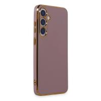 Newface Samsung Galaxy S24 Kılıf Volet Silikon - Mor