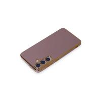 Newface Samsung Galaxy S24 Kılıf Volet Silikon - Mor