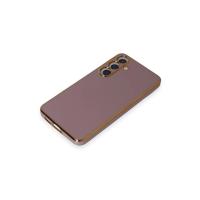 Newface Samsung Galaxy S24 Kılıf Volet Silikon - Mor