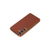 Newface Samsung Galaxy S24 Plus Kılıf Volet Silikon - Kırmızı