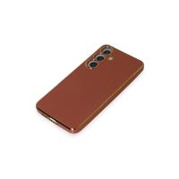 Newface Samsung Galaxy S24 Plus Kılıf Volet Silikon - Kırmızı