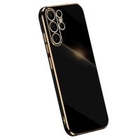 Newface Samsung Galaxy S24 Ultra Kılıf Volet Silikon - Siyah