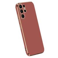 Newface Samsung Galaxy S24 Ultra Kılıf Volet Silikon - Kırmızı