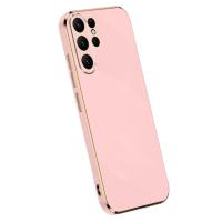 Newface Samsung Galaxy S24 Ultra Kılıf Volet Silikon - Pembe