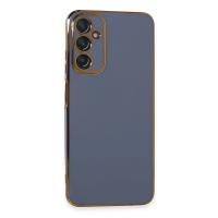 Newface Samsung Galaxy A05S Kılıf Volet Silikon - Mavi