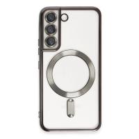 Newface Samsung Galaxy S22 Kılıf Kross Magneticsafe Kapak - Siyah