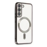 Newface Samsung Galaxy S22 Kılıf Kross Magneticsafe Kapak - Siyah