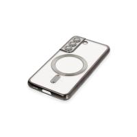 Newface Samsung Galaxy S22 Kılıf Kross Magneticsafe Kapak - Siyah