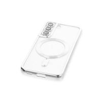 Newface Samsung Galaxy S22 Kılıf Kross Magneticsafe Kapak - Gümüş