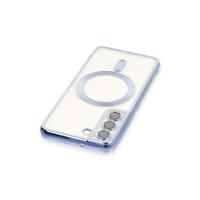 Newface Samsung Galaxy S22 Kılıf Kross Magneticsafe Kapak - Sierra Blue